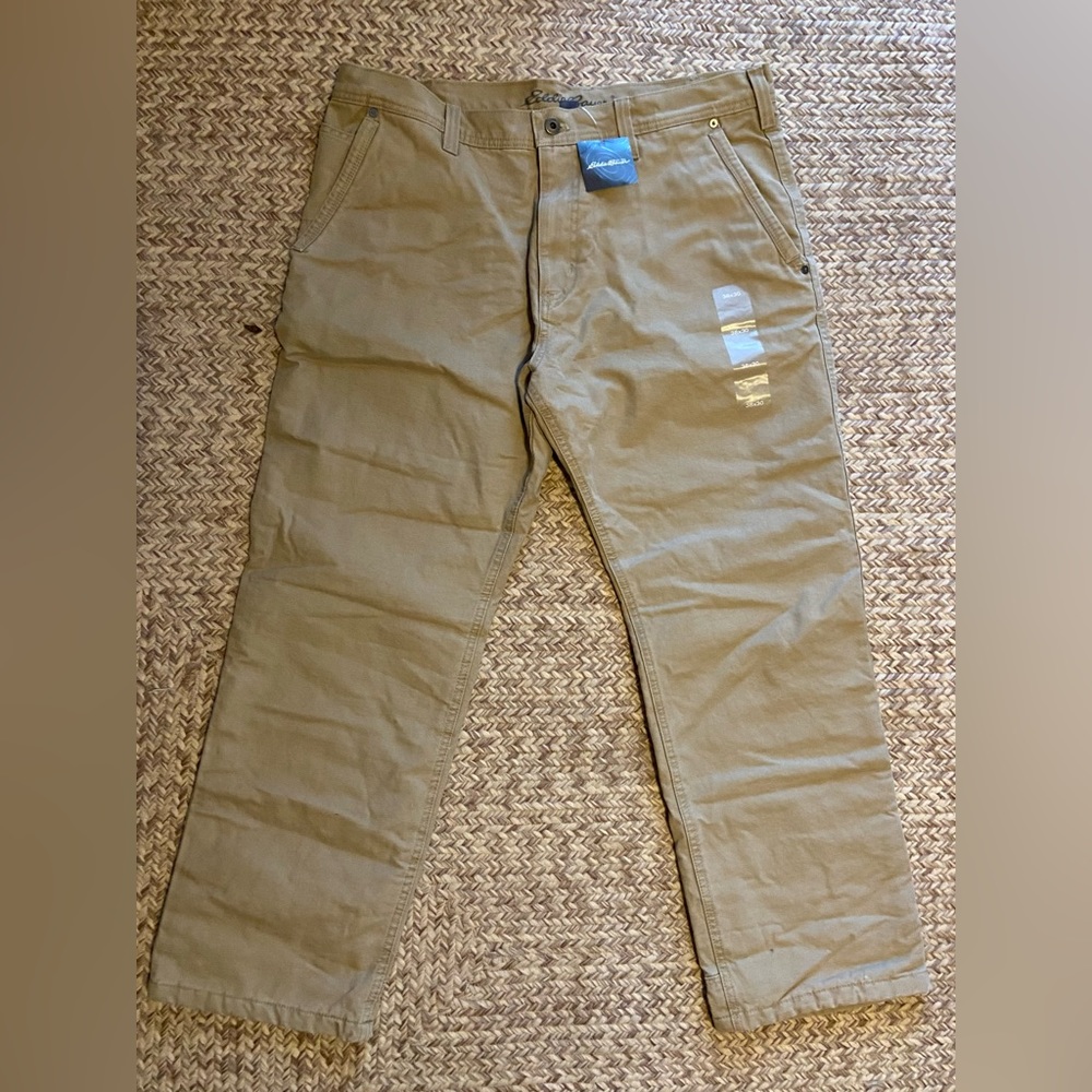 MENS Fleece-Lined Eddie Bauer Pants 38W / 30L
